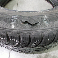 ремонт пореза шины